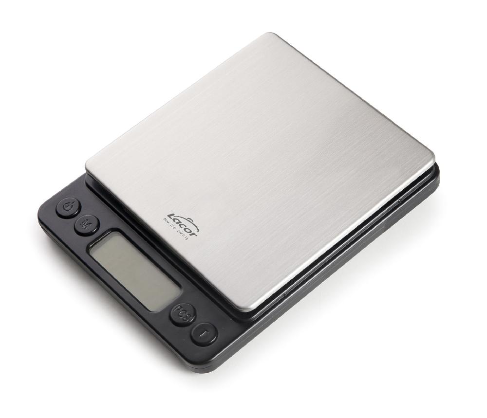 lacor Báscula de precisión Black