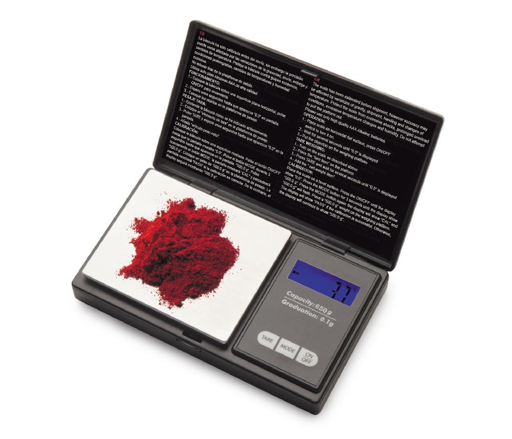 lacor Báscula de precisión de bolsillo