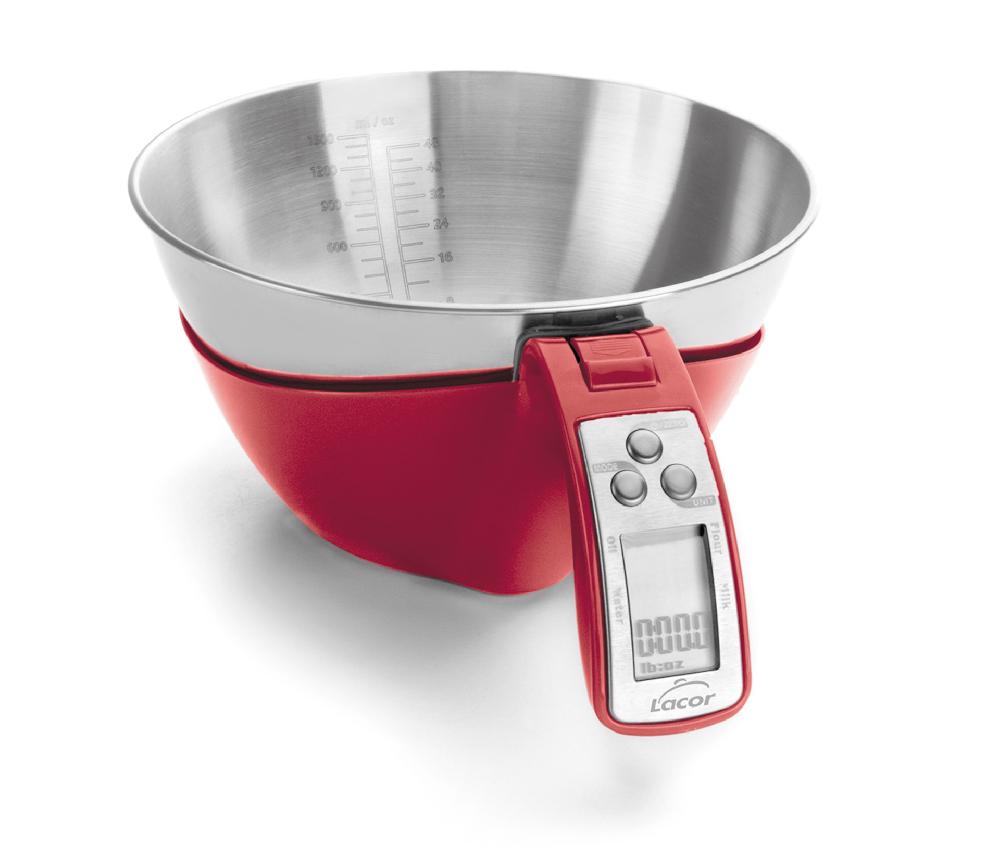 lacor Báscula digital con bol extraible