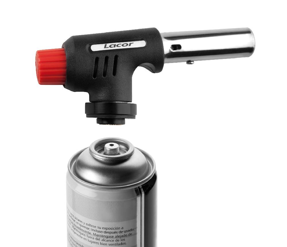 lacor Cabezal soplete de gas + adaptador Profesional