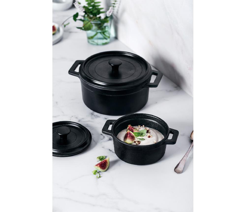 Lacor Cacerola De Melamina Mini-cocotte Black