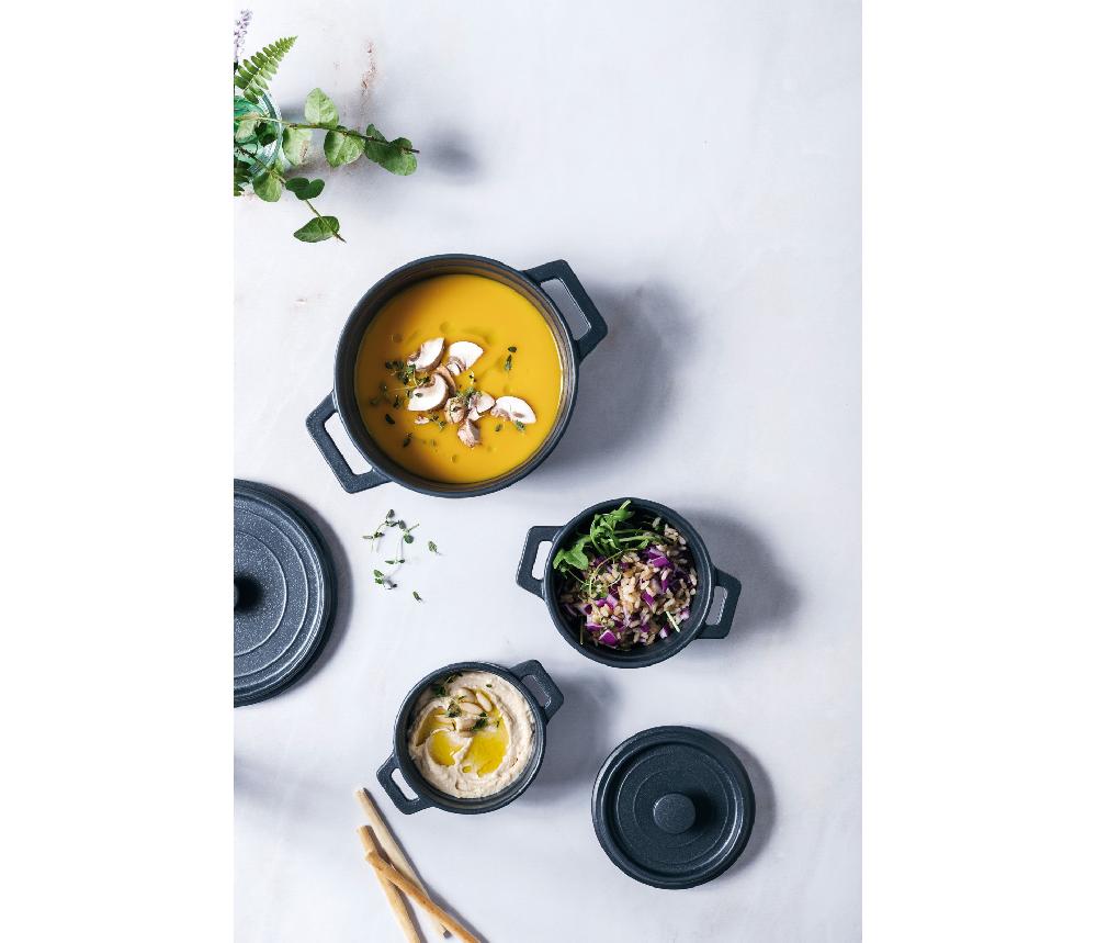 Lacor Cacerola De Melamina Mini-cocotte Grey