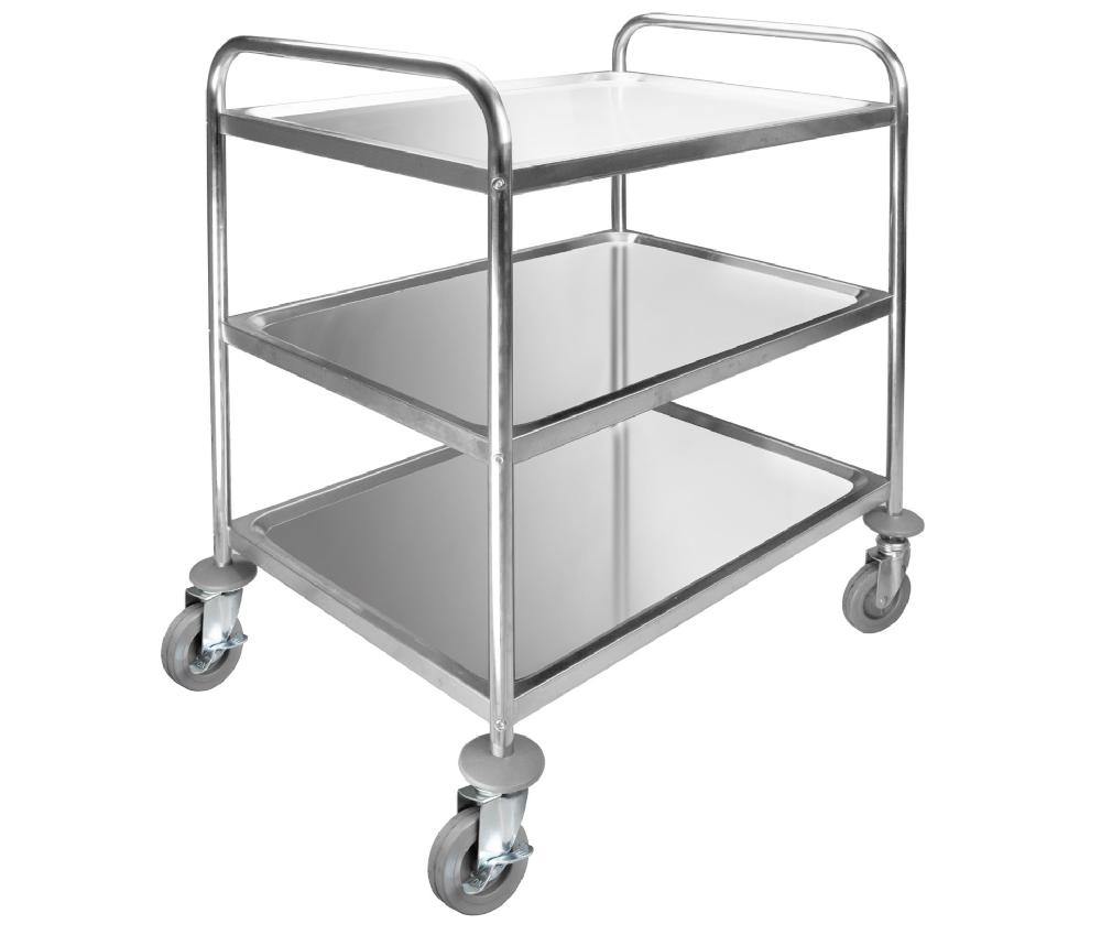 lacor Carro de servicio 3 bandejas desmontables