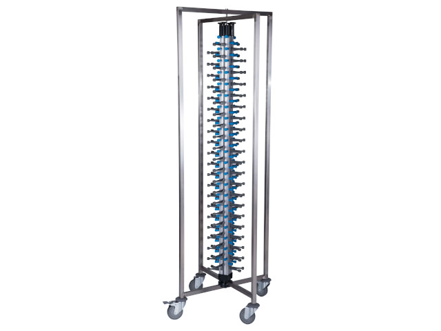 lacor Carro porta platos inox