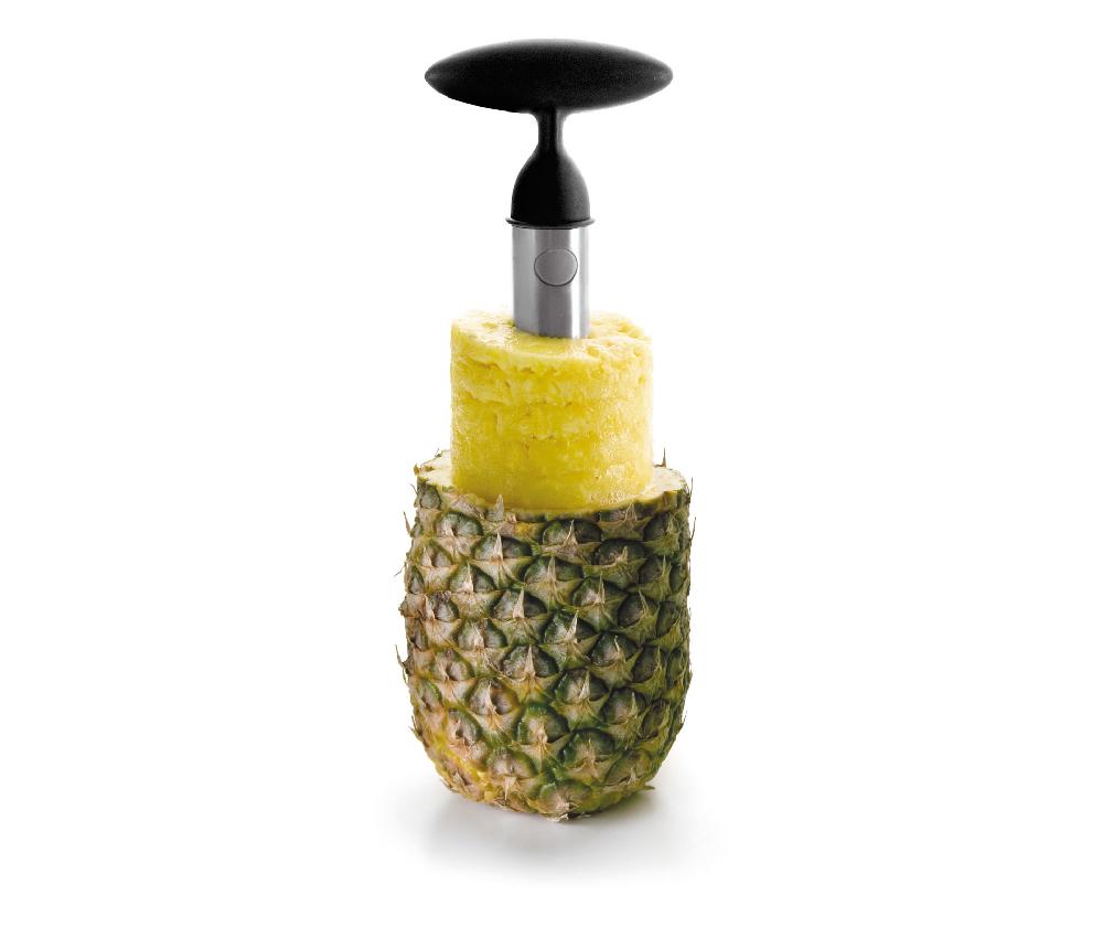 Lacor Juego Cortador Y Pelador De Piña Con Base