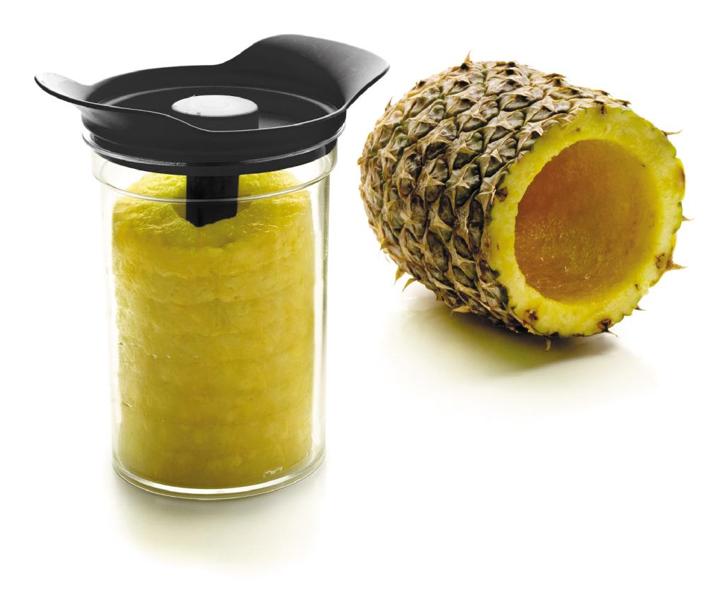 Lacor Juego Cortador Y Pelador De Piña Con Base