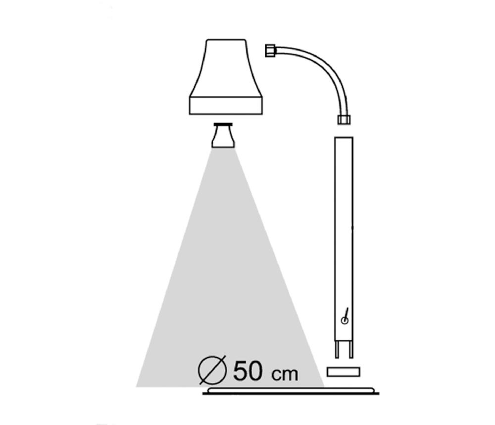 Lacor Lámpara De Calentamiento Infrarrojos Inox