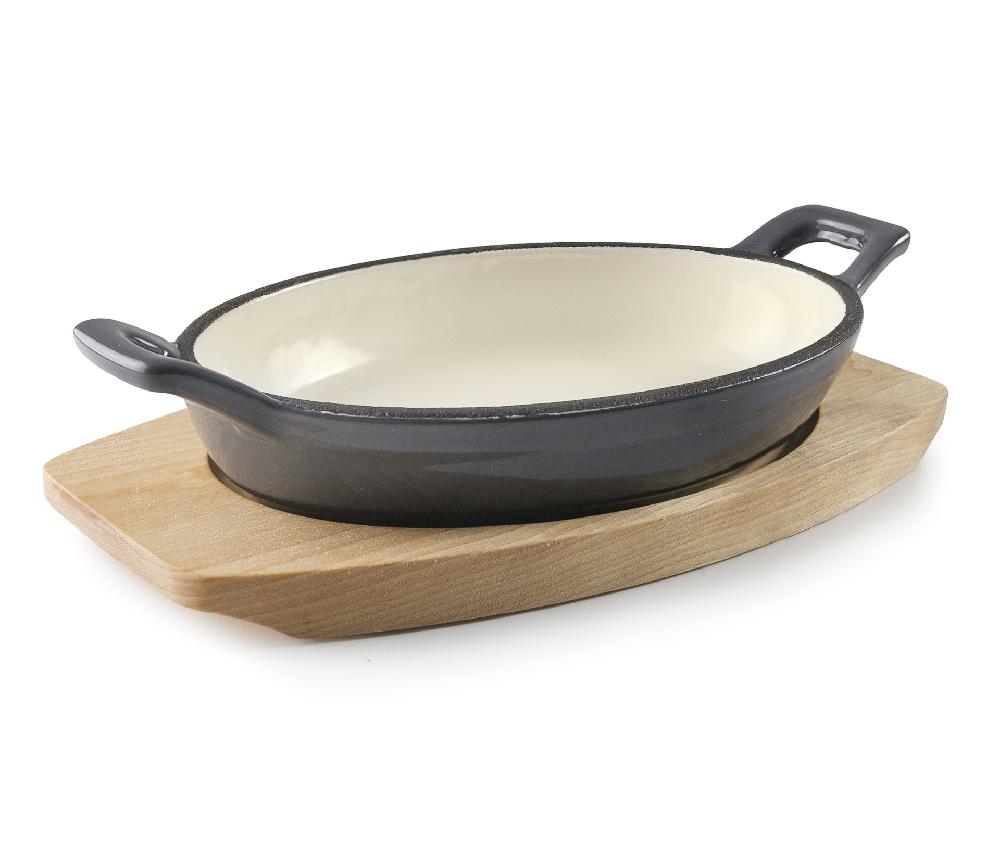 lacor Mini cacerola oval Magma grey