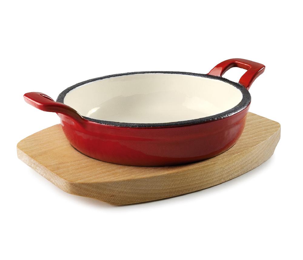 lacor Mini cacerola redonda Magma red