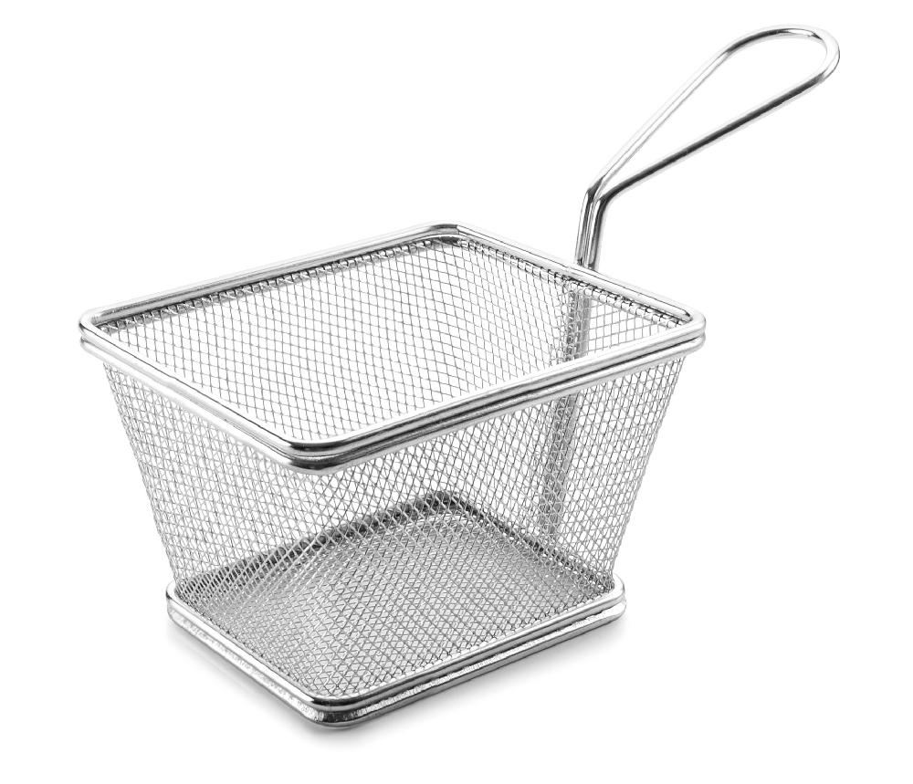 lacor Mini cestillo cuadrado Snack Inox