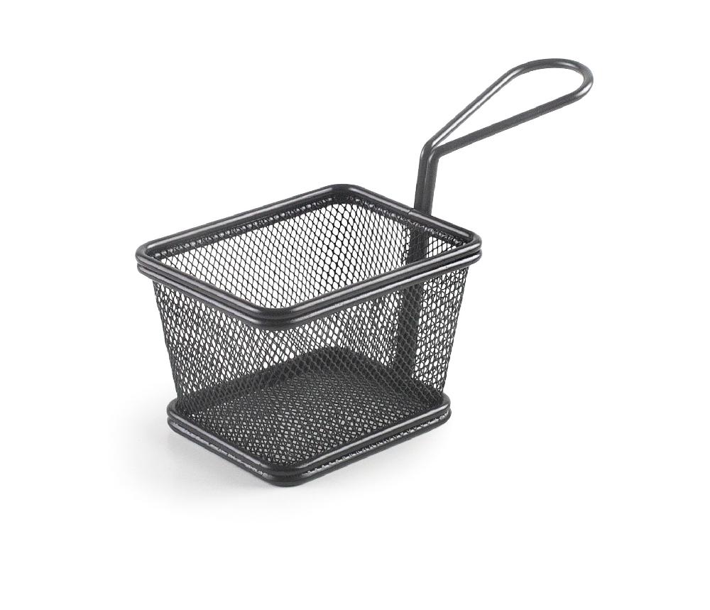 lacor Mini cestillo cuadrado Snak Black