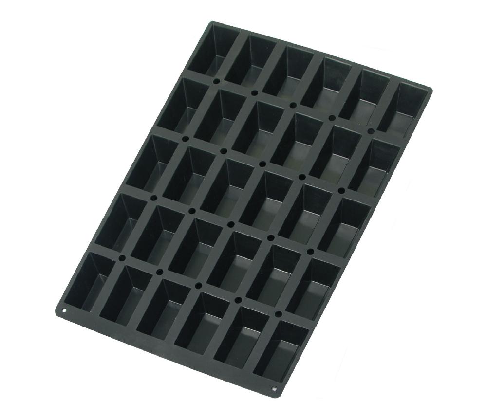 lacor Molde mini cake 30 cavidades Black