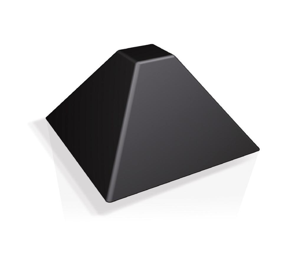 Lacor Molde Pirámide 35 Cavidades Black