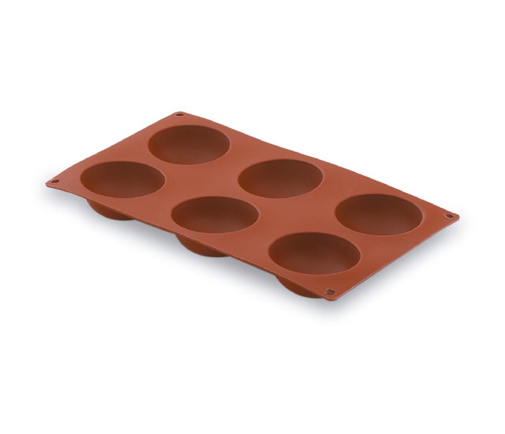 lacor Molde semiesférica 6 cavidades Pastryflex