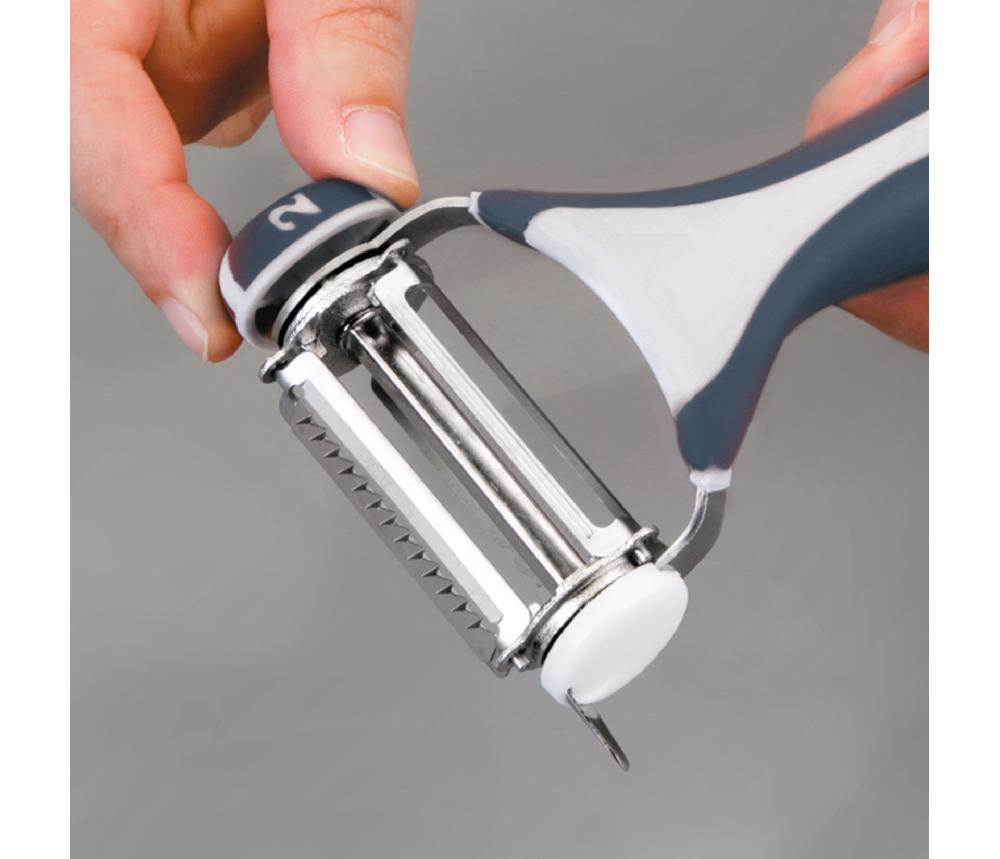 Lacor Pelador "Y" Con 3 Cuchillas Giratorias