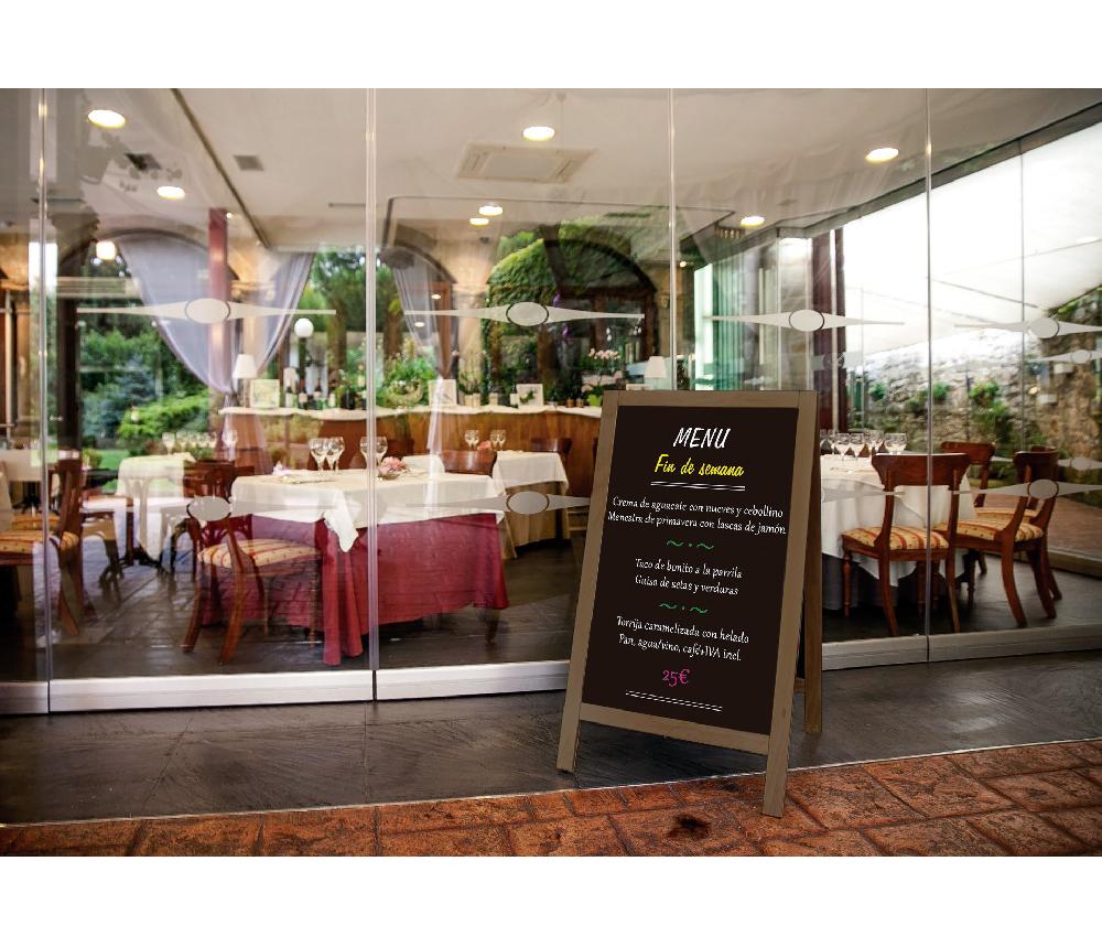 Lacor Pizarra Menú Caballete