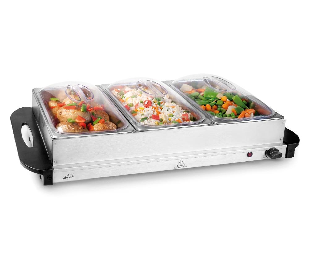 Lacor Placa Calentadora Con Cubetas