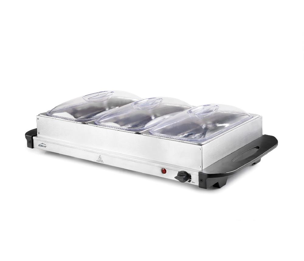 lacor Placa calentadora con cubetas