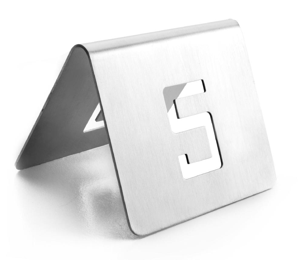 lacor Placa indicador números Inox