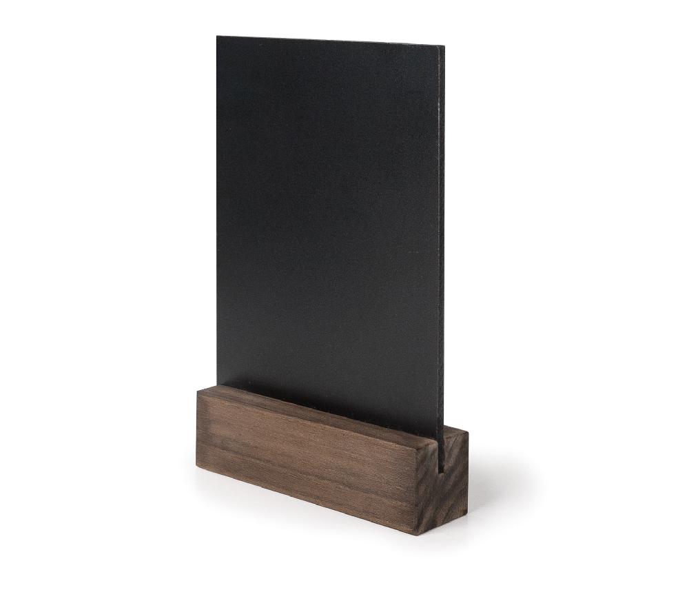 Lacor Portamenú Madera De Sobremesa Pizarra