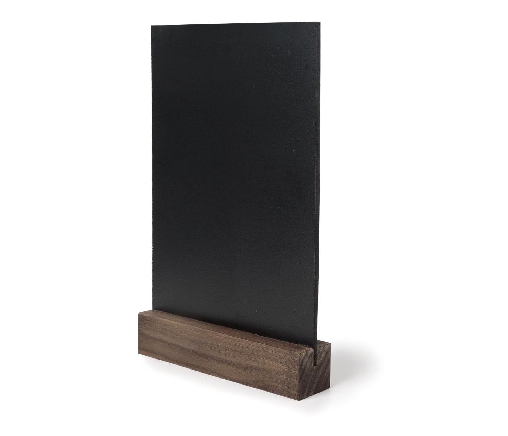 Lacor Portamenú Madera De Sobremesa Pizarra