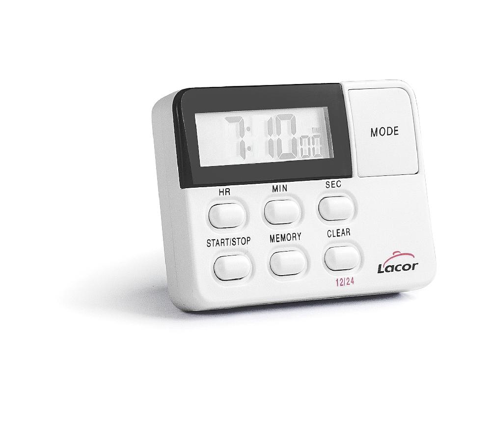 lacor Reloj temporizador de cocina White