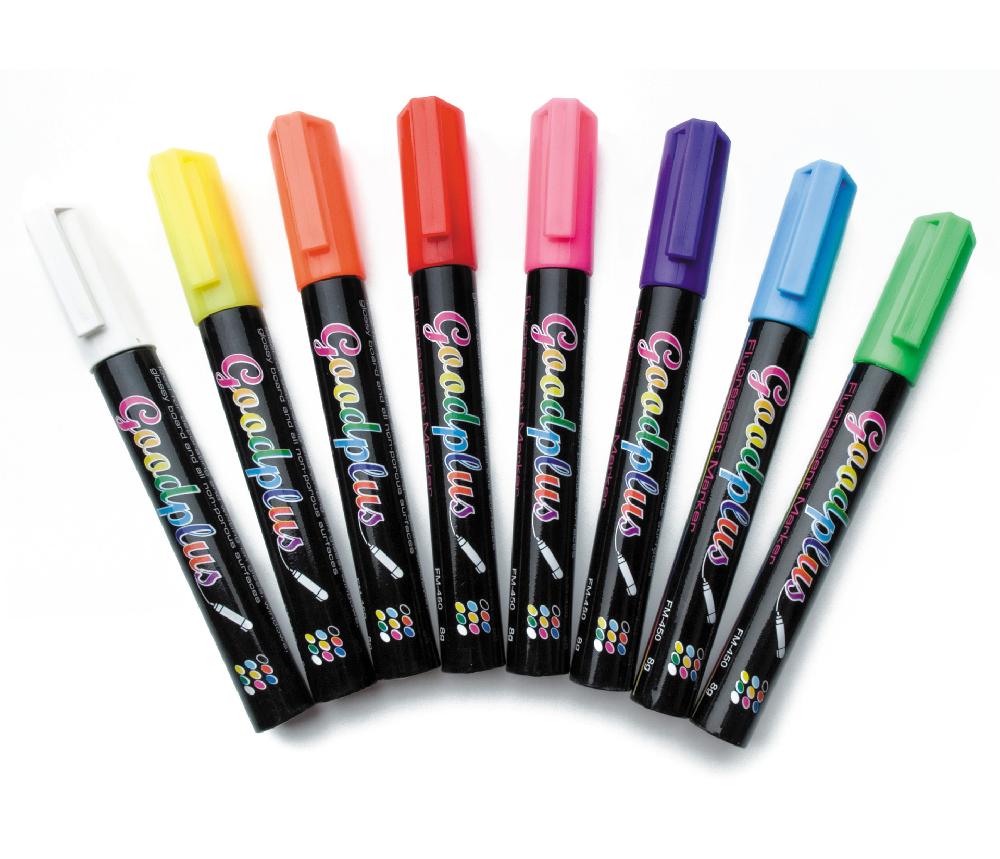 lacor Rotuladores fluorescentes en 8 colores