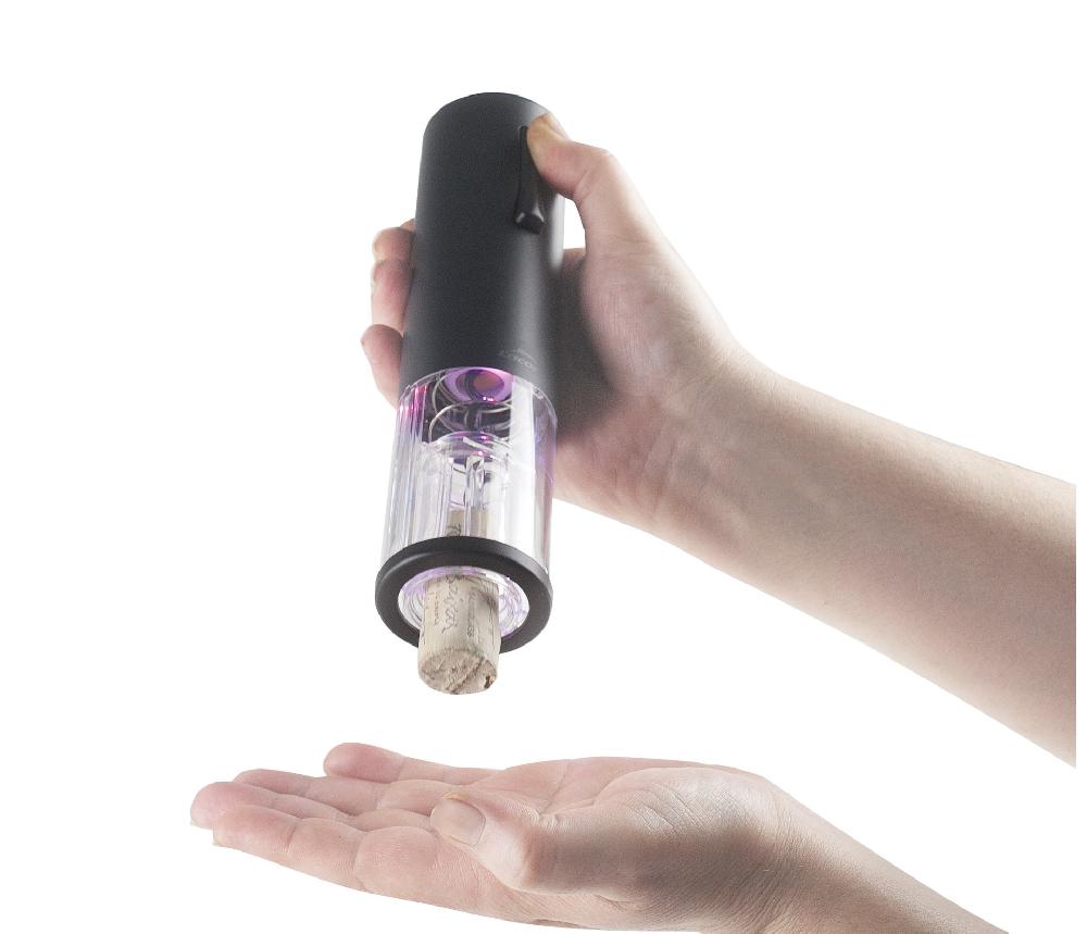 Lacor Sacacorchos Eléctrico Black