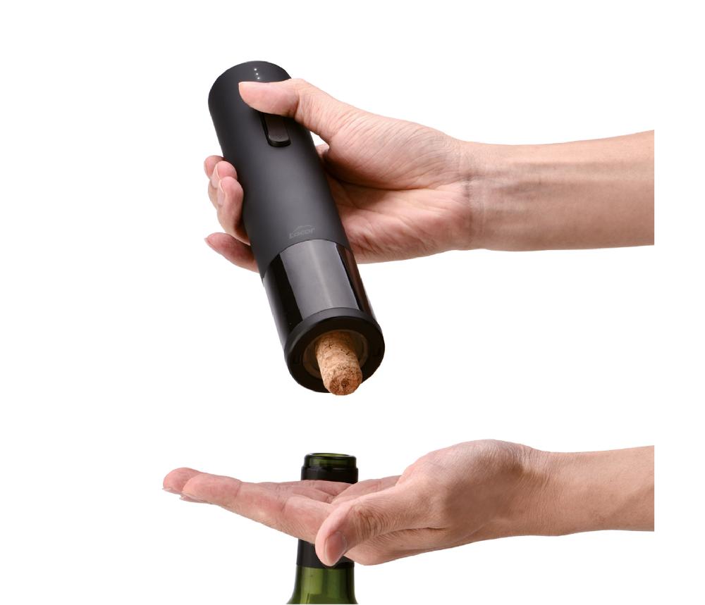 Lacor Sacacorchos Eléctrico Black Luxe