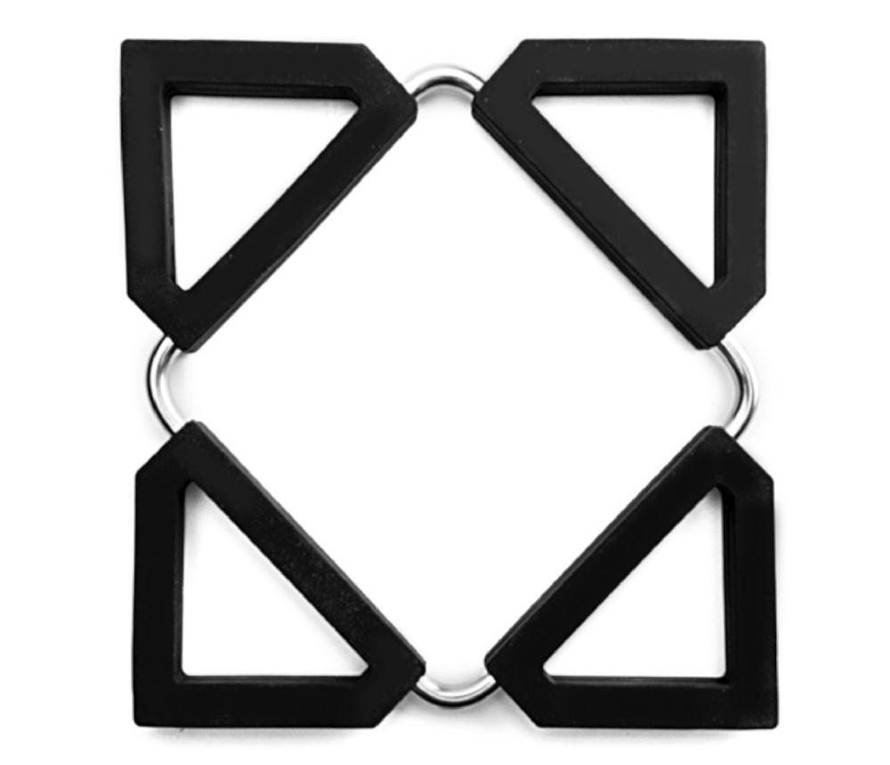 lacor Salvamantel de silicona Black