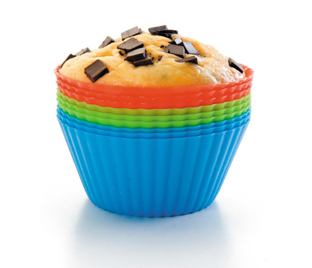 Lacor Set 12 Moldes Muffin Silicona