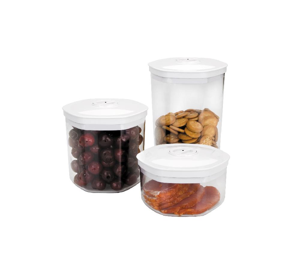 lacor Set 3 tarros para envasado al vacío