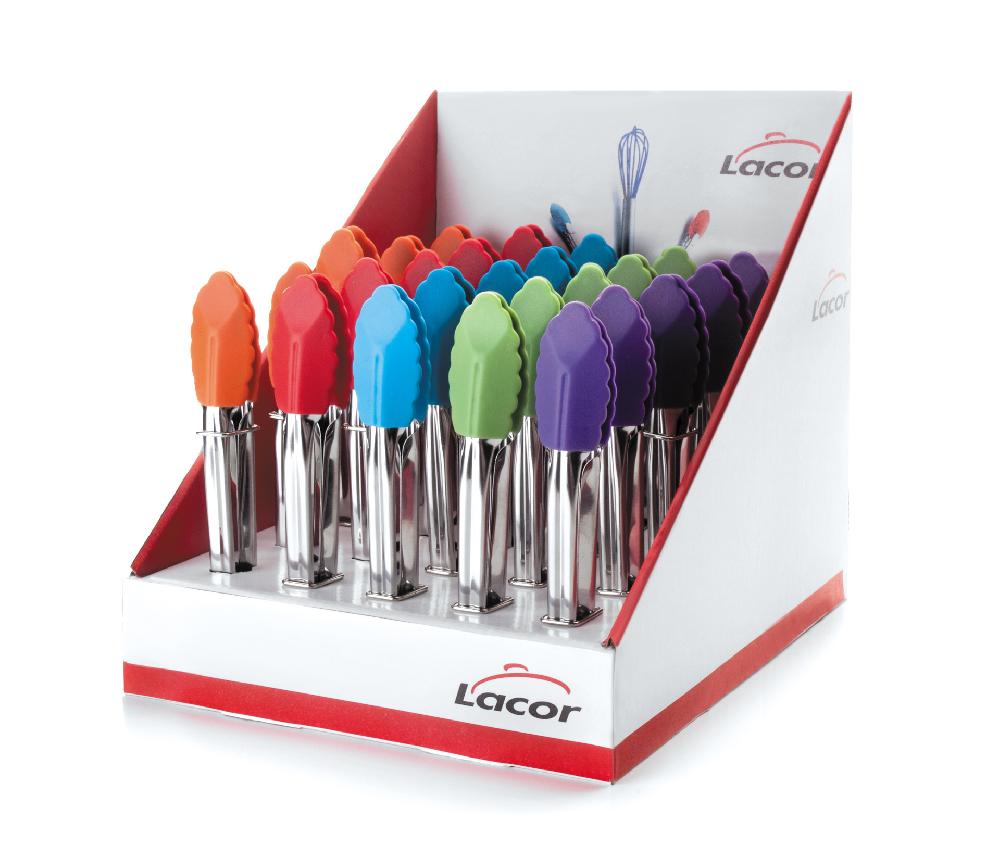 lacor Set de 25 pinzas de silicona Colour