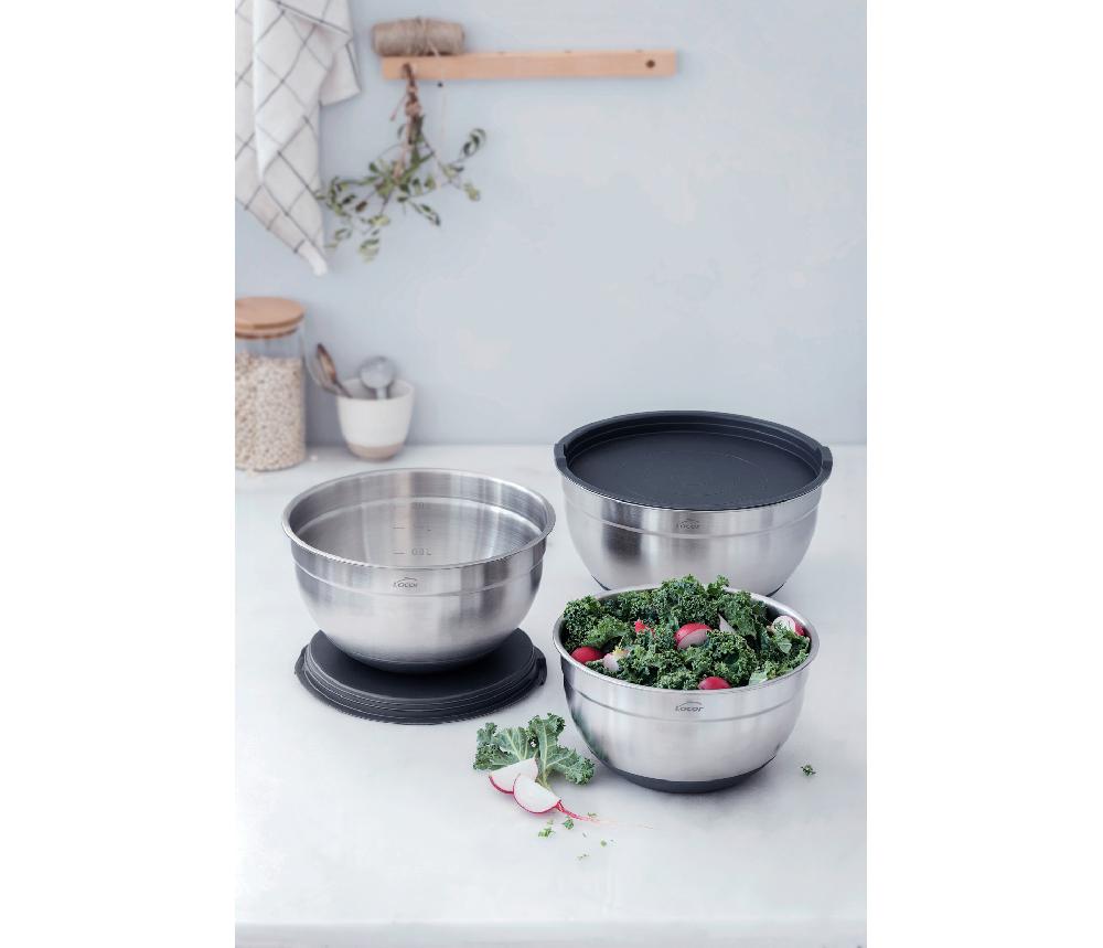 Lacor Set De 3 Boles Inox