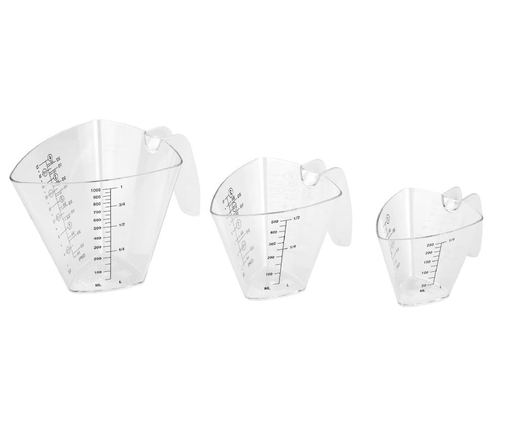 lacor Set de 3 jarras medidoras Tri