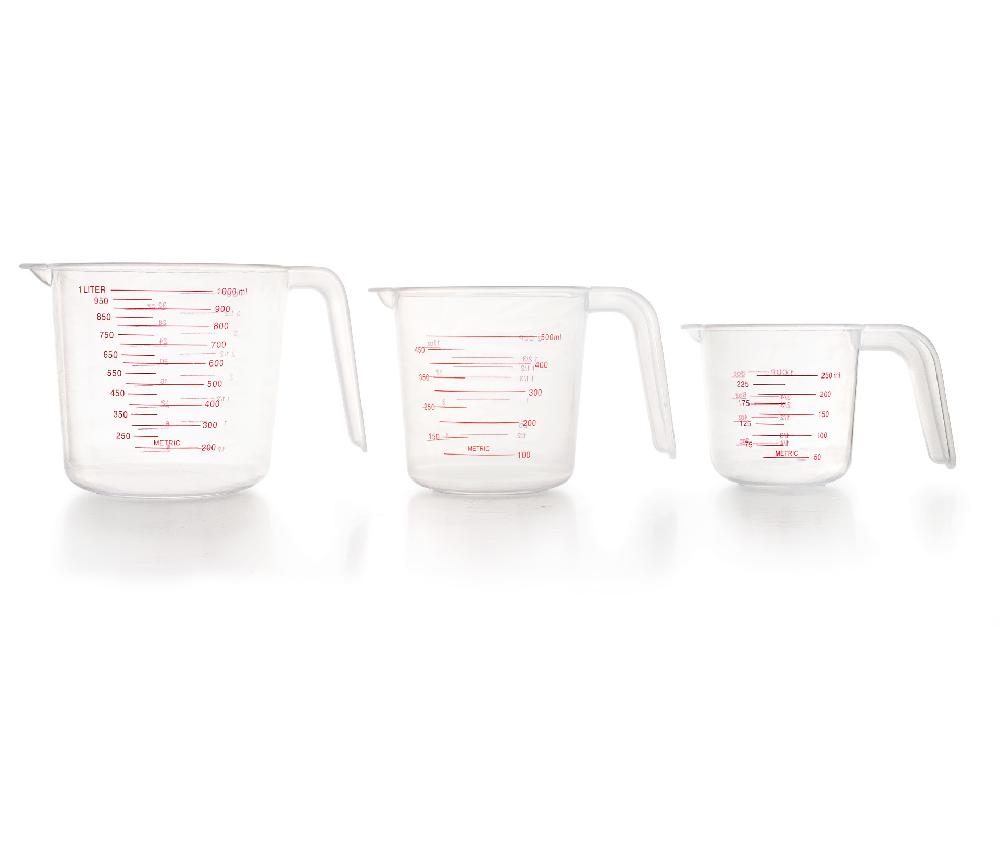 lacor Set de 3 jarras medidoras