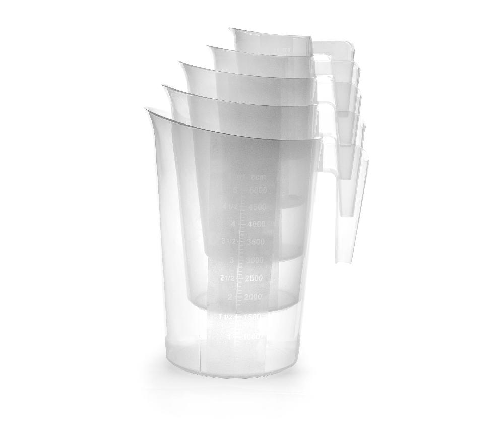 lacor Set de 5 jarras medidoras