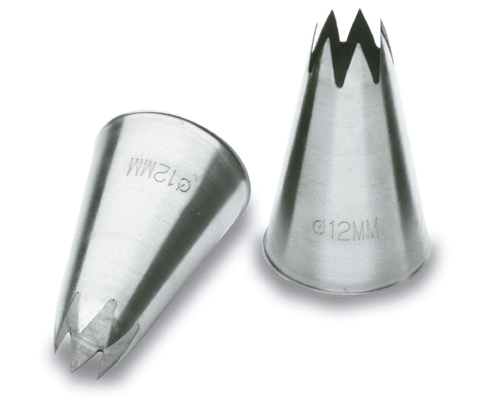 lacor Set de 6 boquillas estrella