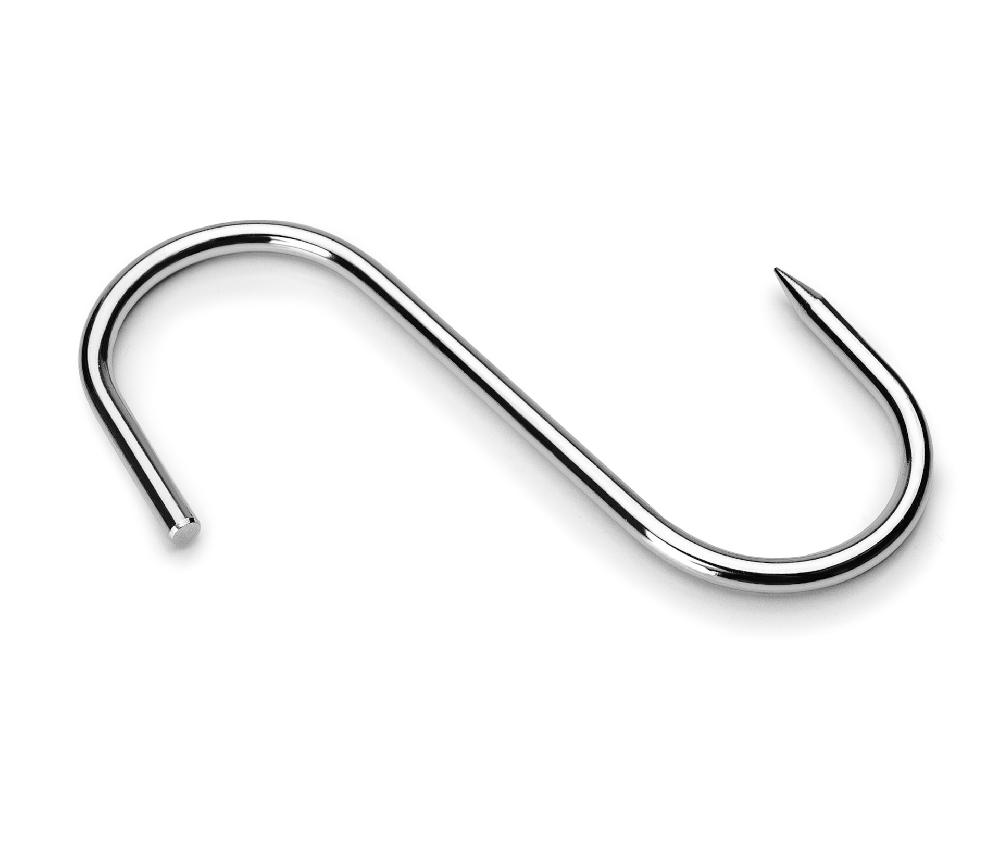 lacor Set de 6 ganchos para carnicero 1 punta