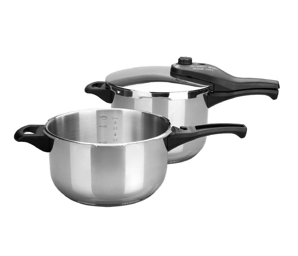 lacor Set Olla a presión Tempo