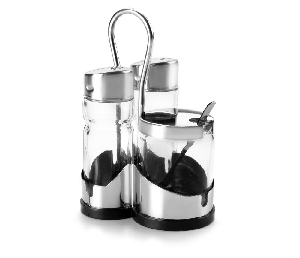 lacor Set salero-pimentero mostaza Basic