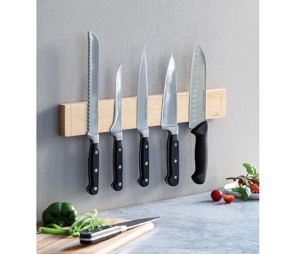 Lacor Soporte Mágnetico De Cuchillos Wood