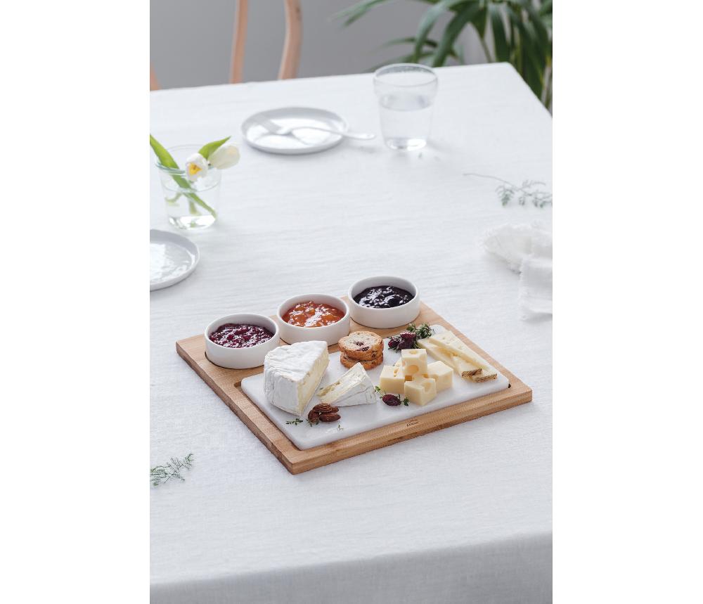 Lacor Tabla Marmol & Bambú