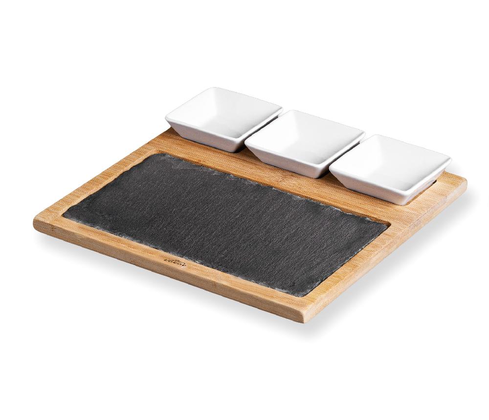lacor Tabla pizarra & bambú Appetizer