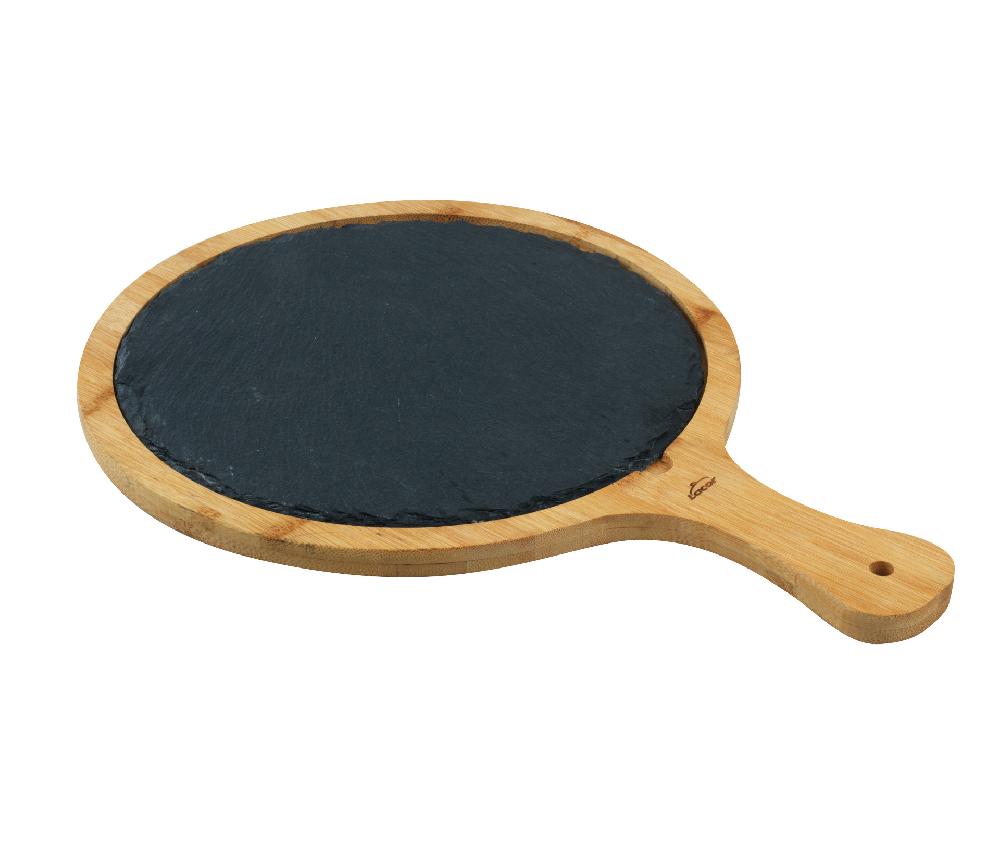lacor Tabla pizarra & bambú Round