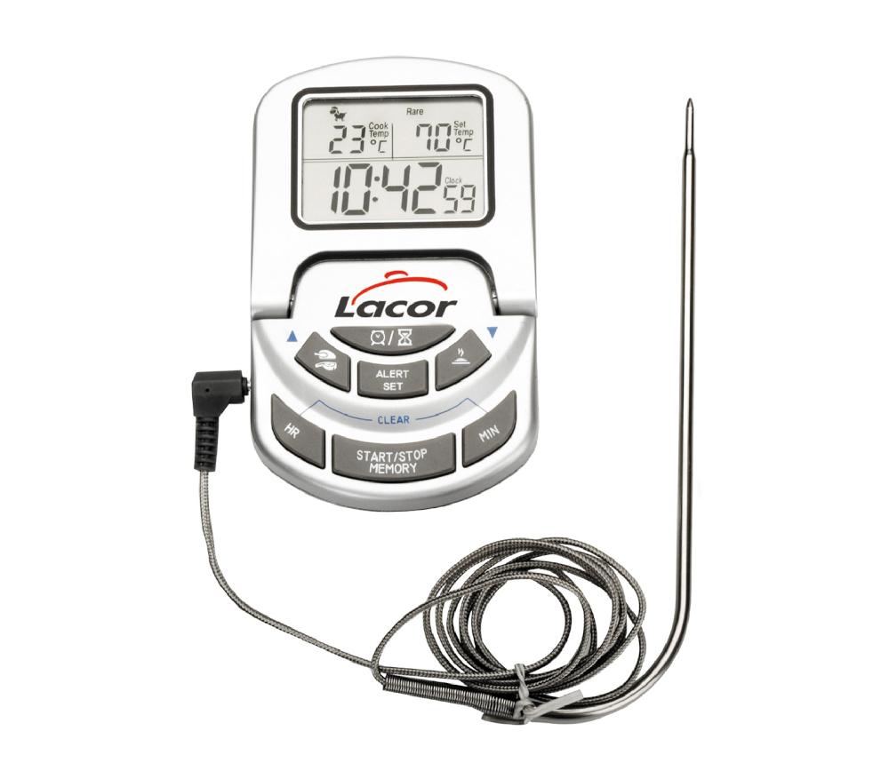 lacor Termómetro digital para horno con sonda