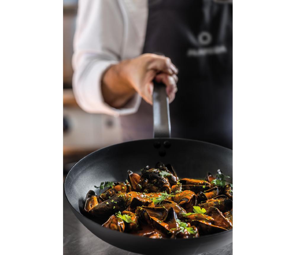 Lacor Wok Antiadherente Ferrum