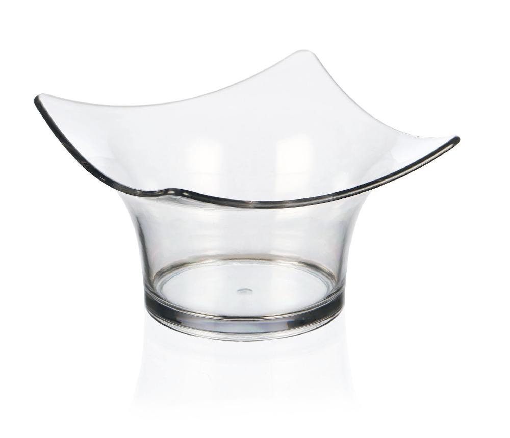 lacor Set de 6 boles cuadrados Degustare Transparent