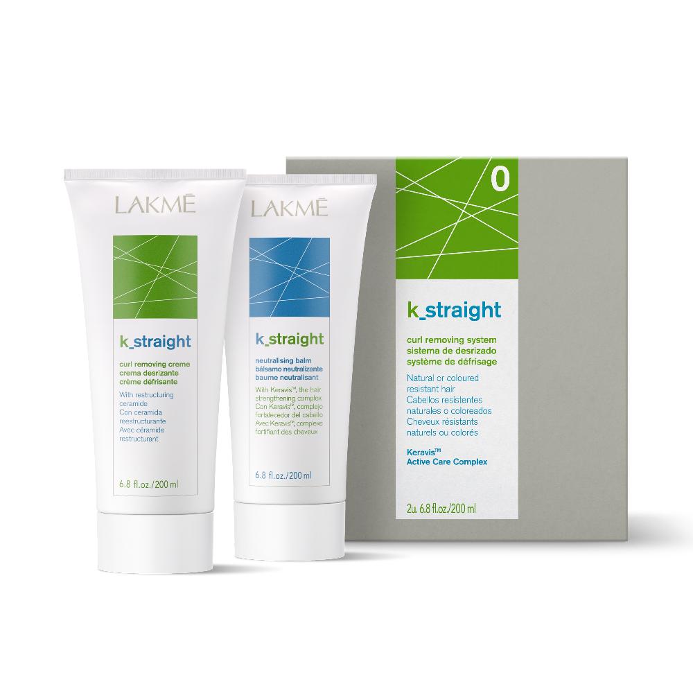 lakmé K-STRAIGHT straightening