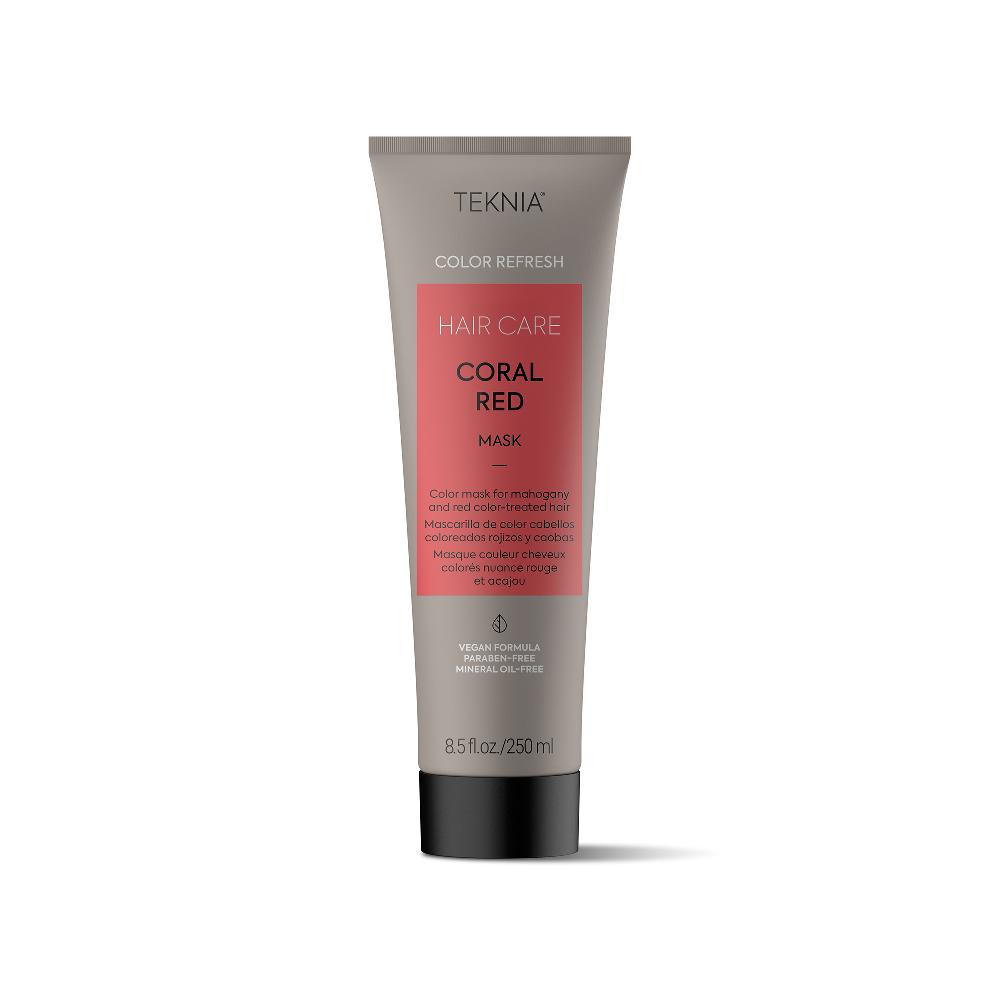 lakmé TEKNIA coral red mask refresh